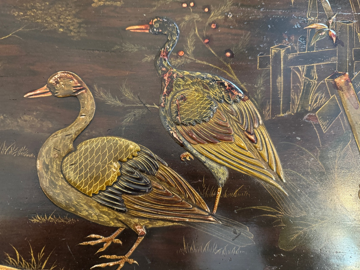 Lacquered Tea Table By Louis Majorelle-photo-7