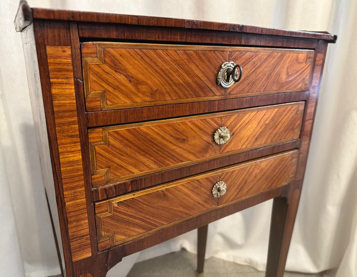 Meuble d’apparat d’époque XVIIIème-photo-2