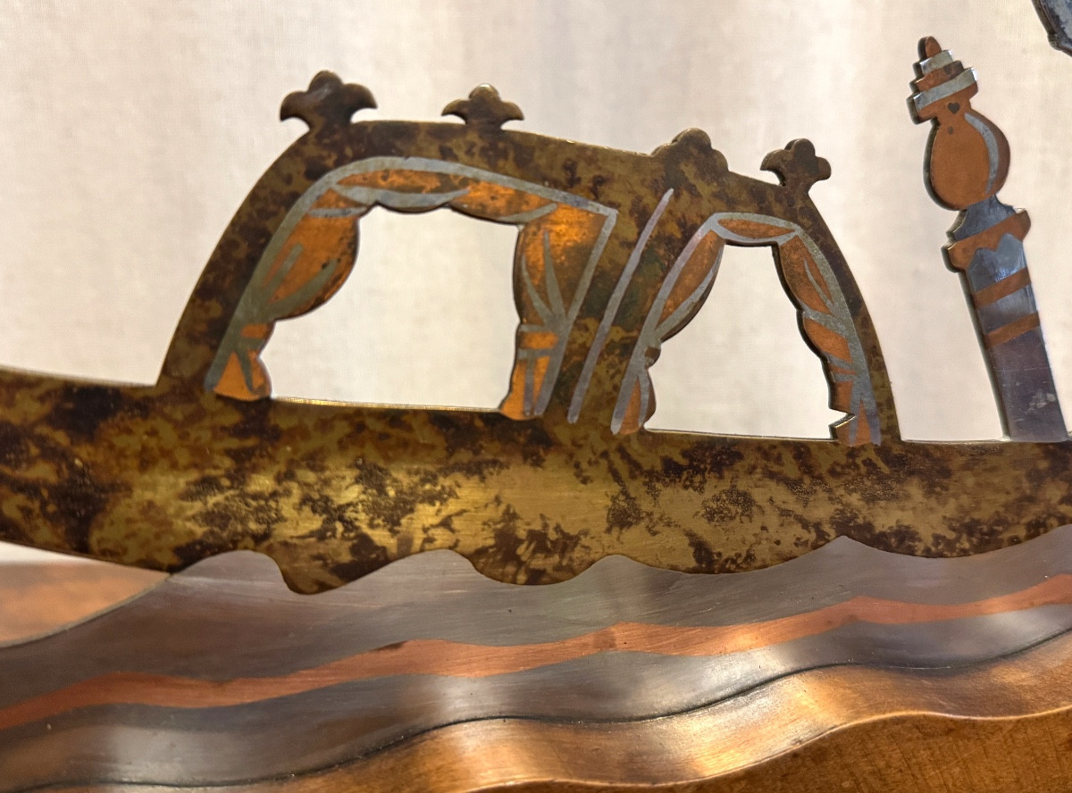 La gondole à Venise d' époque art déco-photo-2