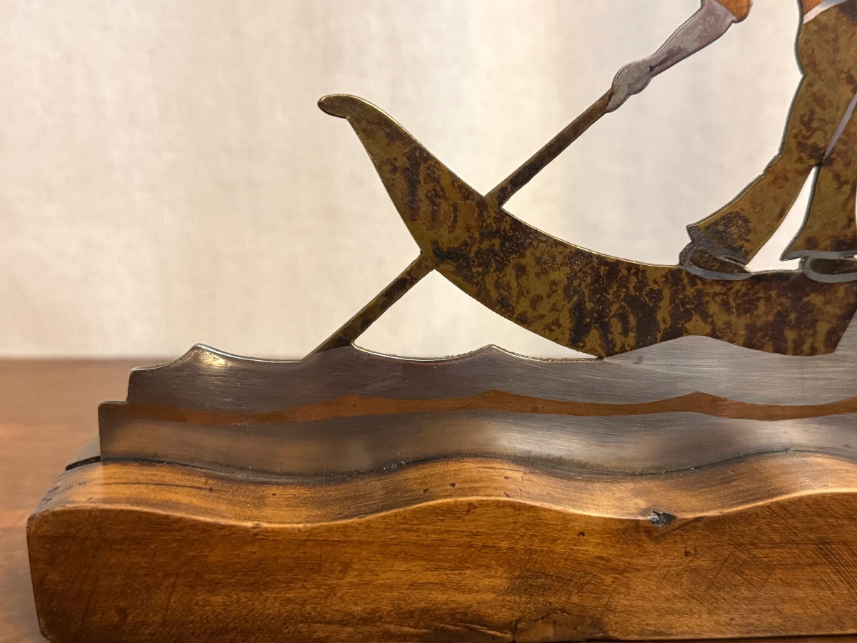 La gondole à Venise d' époque art déco-photo-3