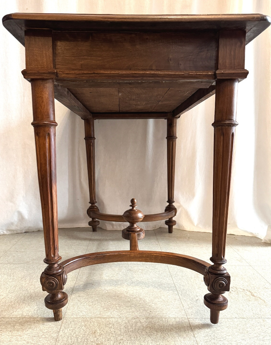 Bureau Louis XIII à entrejambe en « X »-photo-5