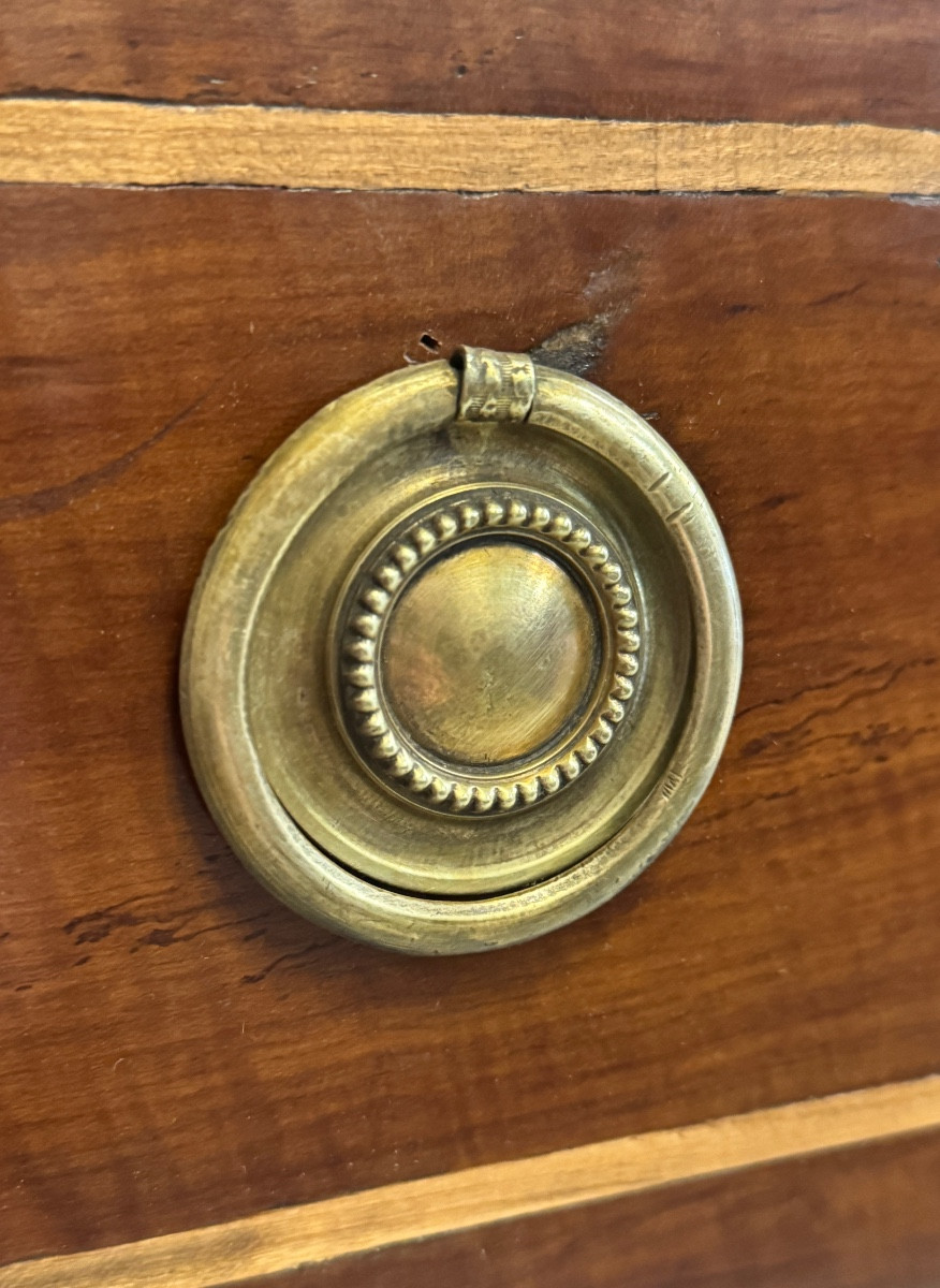 Louis XVI Period Jumper Chest Of Drawers-photo-3