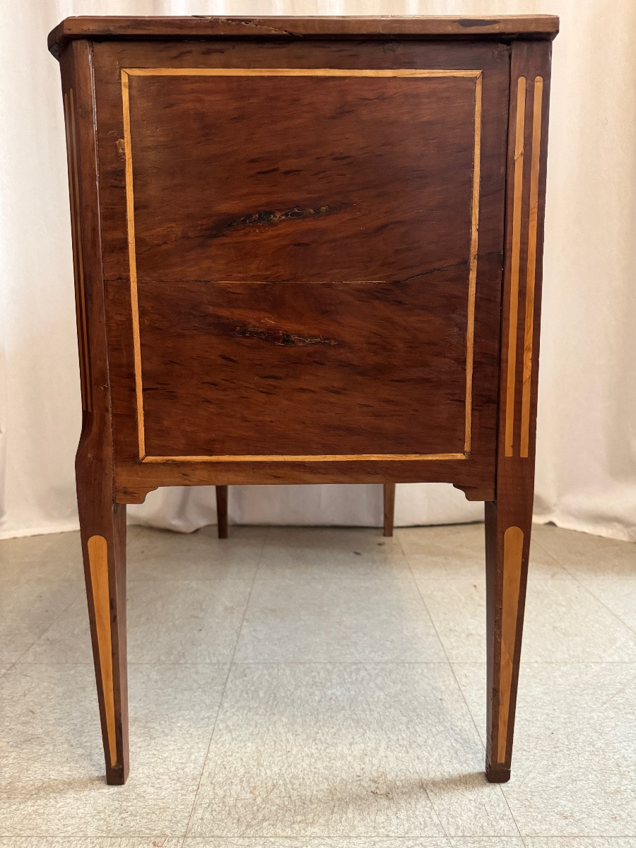 Louis XVI Period Jumper Chest Of Drawers-photo-6