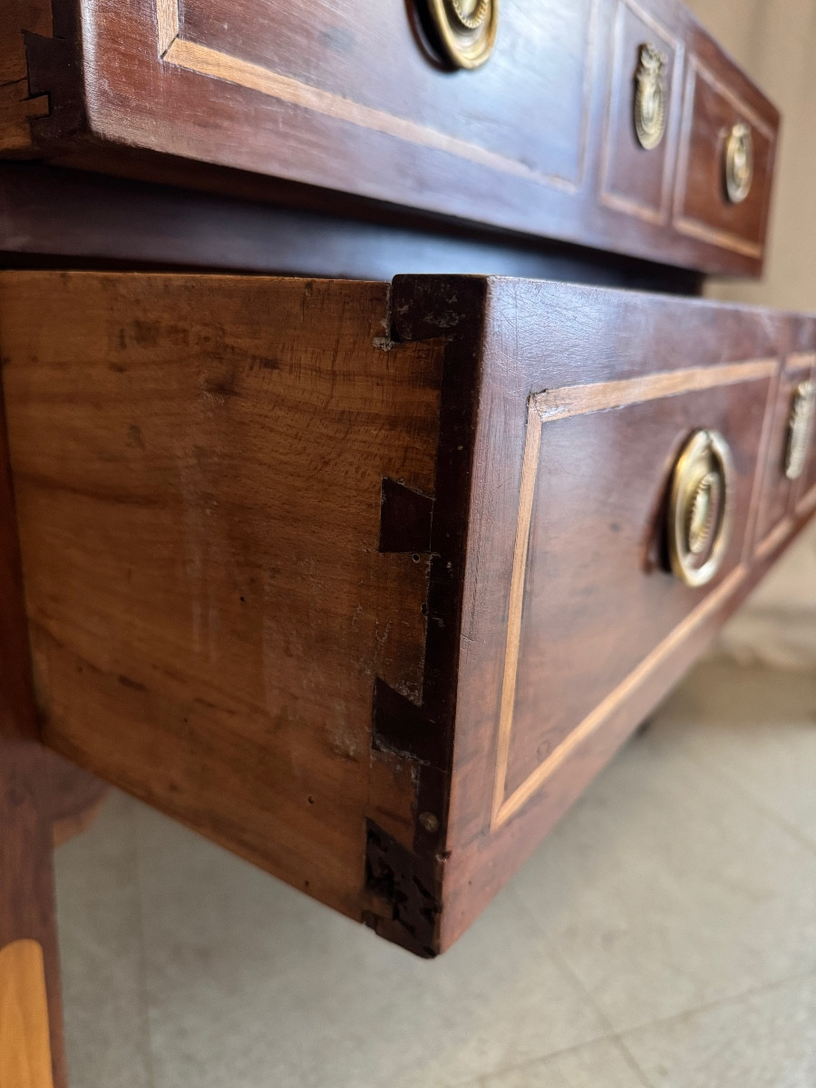 Louis XVI Period Jumper Chest Of Drawers-photo-7