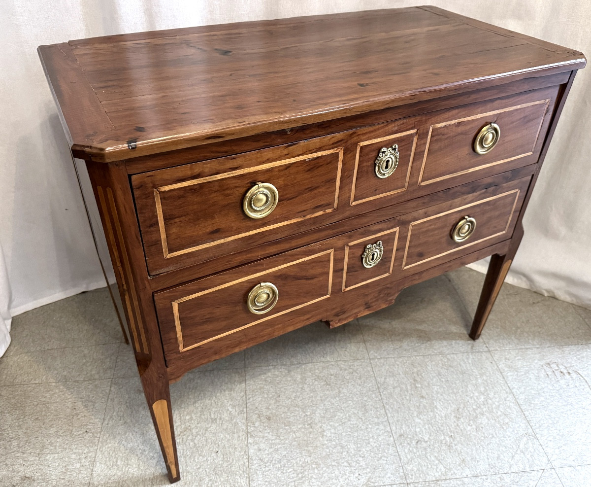 Louis XVI Period Jumper Chest Of Drawers