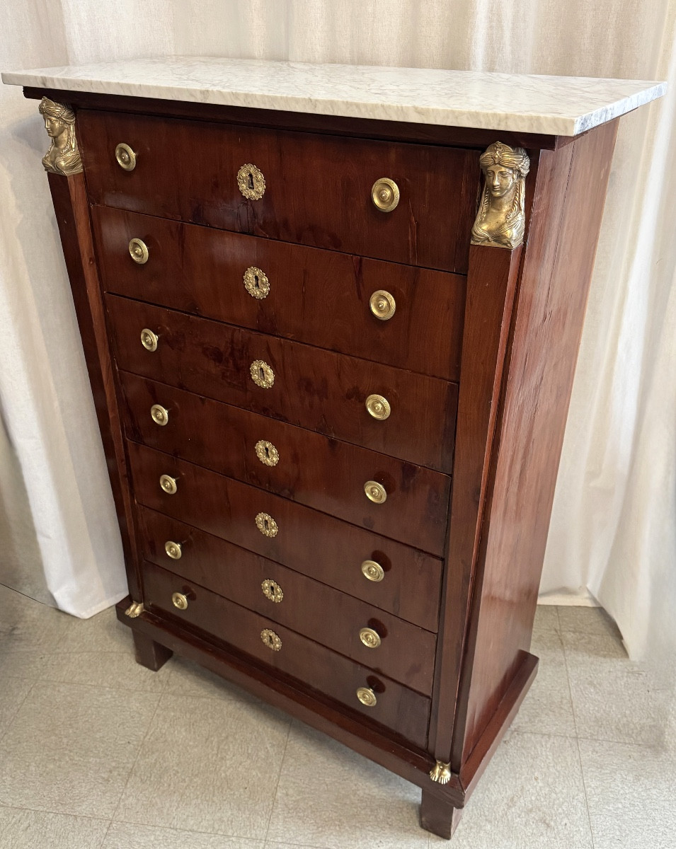 Empire Period Caryatid Semainier