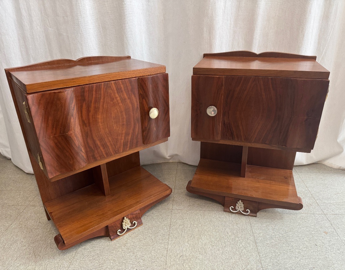 Paire de chevet d'époque art déco