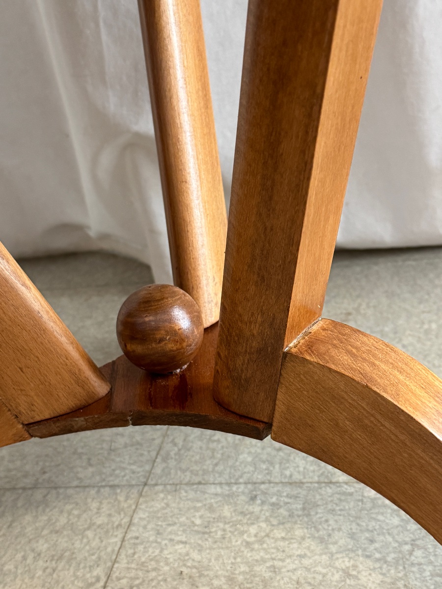 Side Table Attributed To Leleu-photo-7