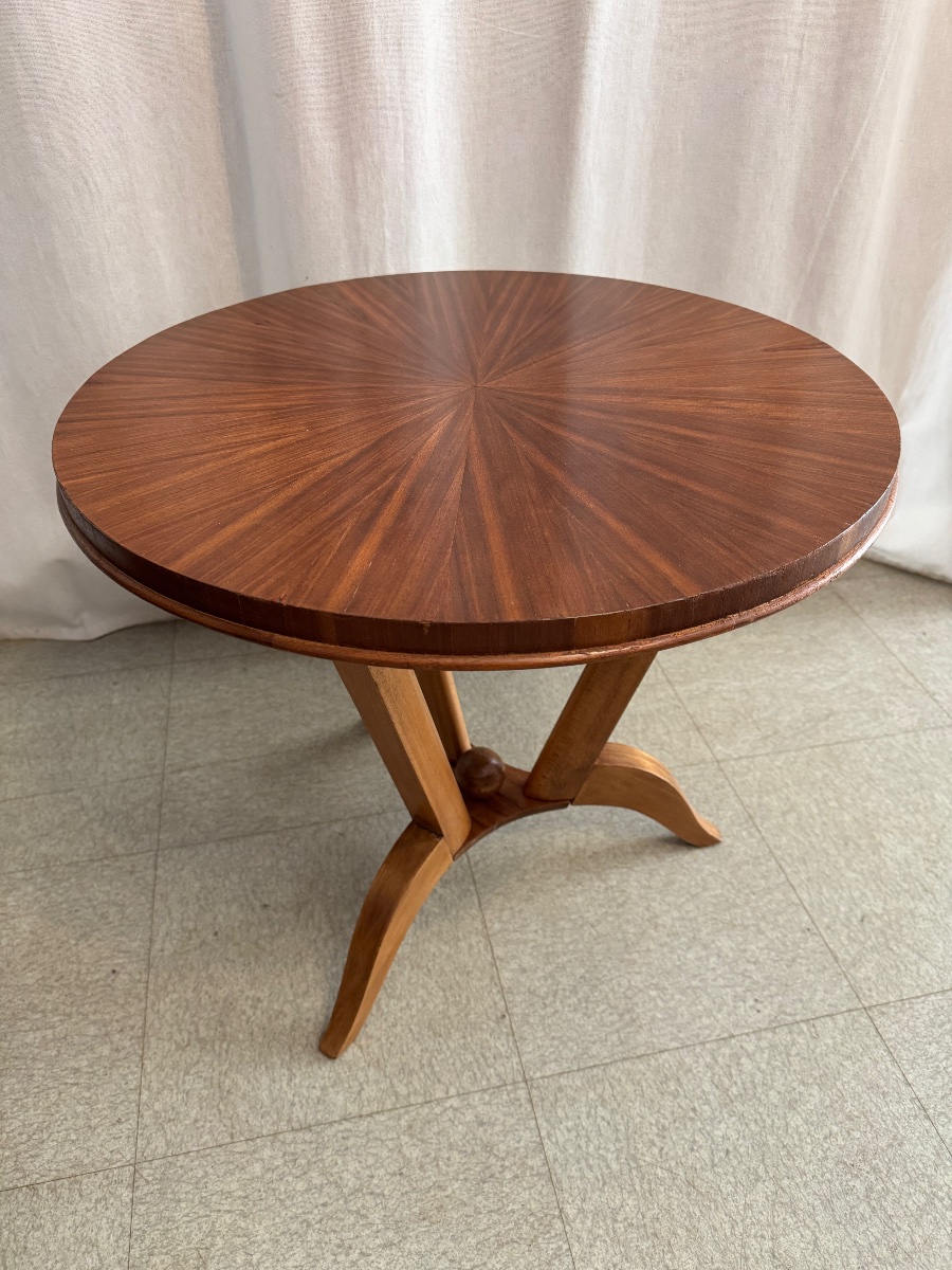 Side Table Attributed To Leleu