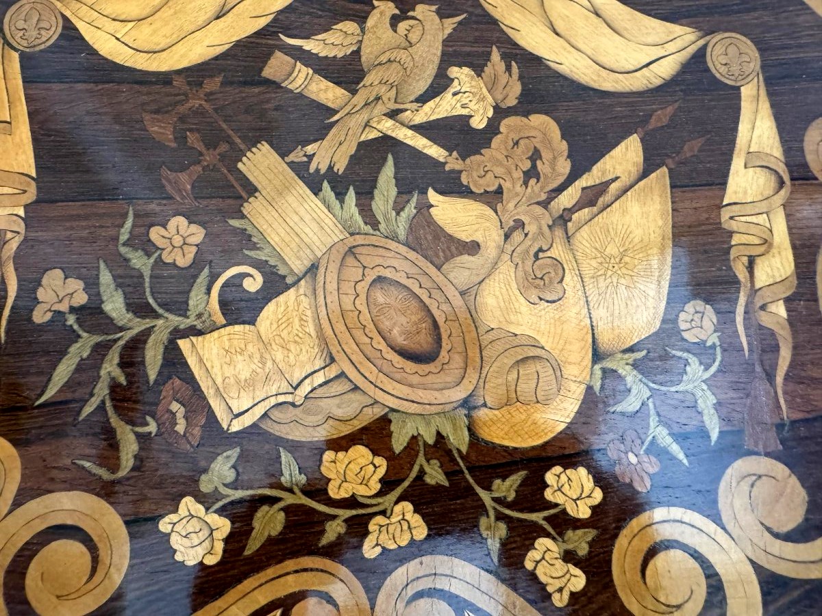 Table de correspondance en marqueterie-photo-4