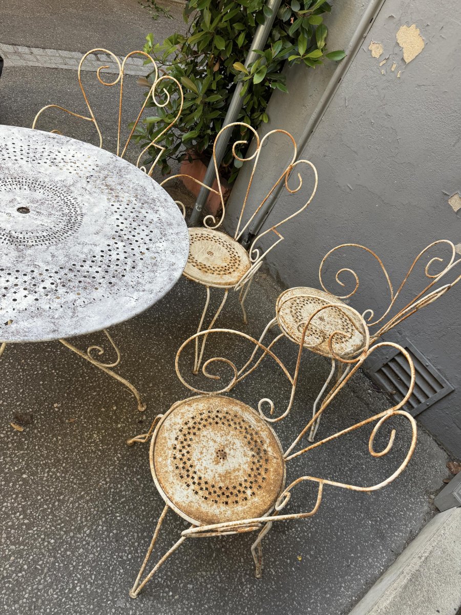 Wrought-iron Patio Furniture-photo-7