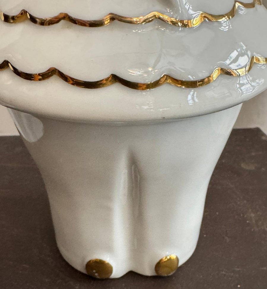 Bouteille colombine d’époque Art Déco Robj ?-photo-3