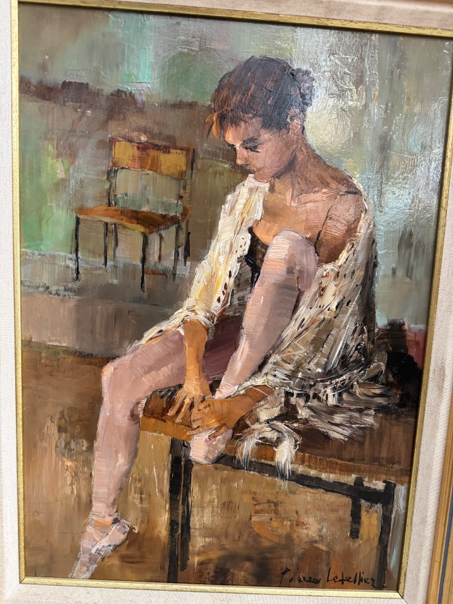 La danseuse au repos par Pierre Letellier -photo-1