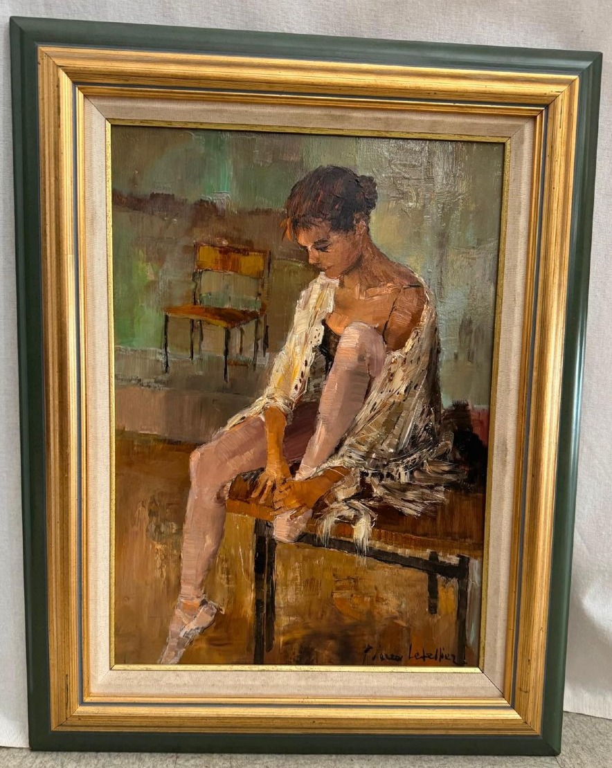 La danseuse au repos par Pierre Letellier 
