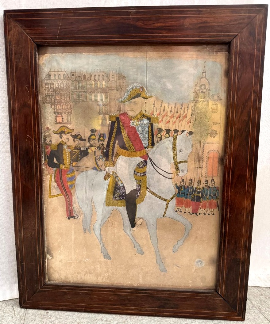 Dessin du Maréchal de Castellane à Lyon