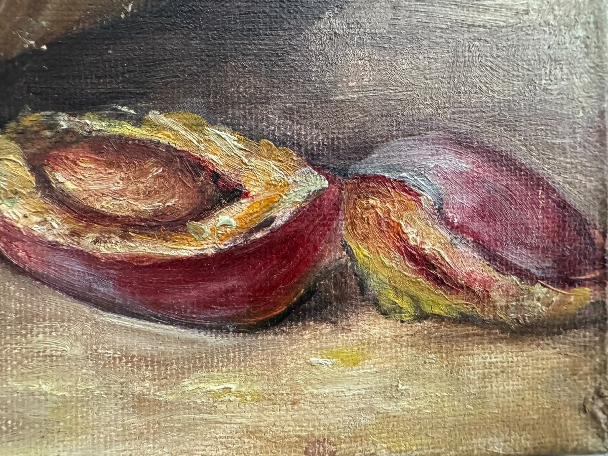 Paire de nature morte au panier-photo-8