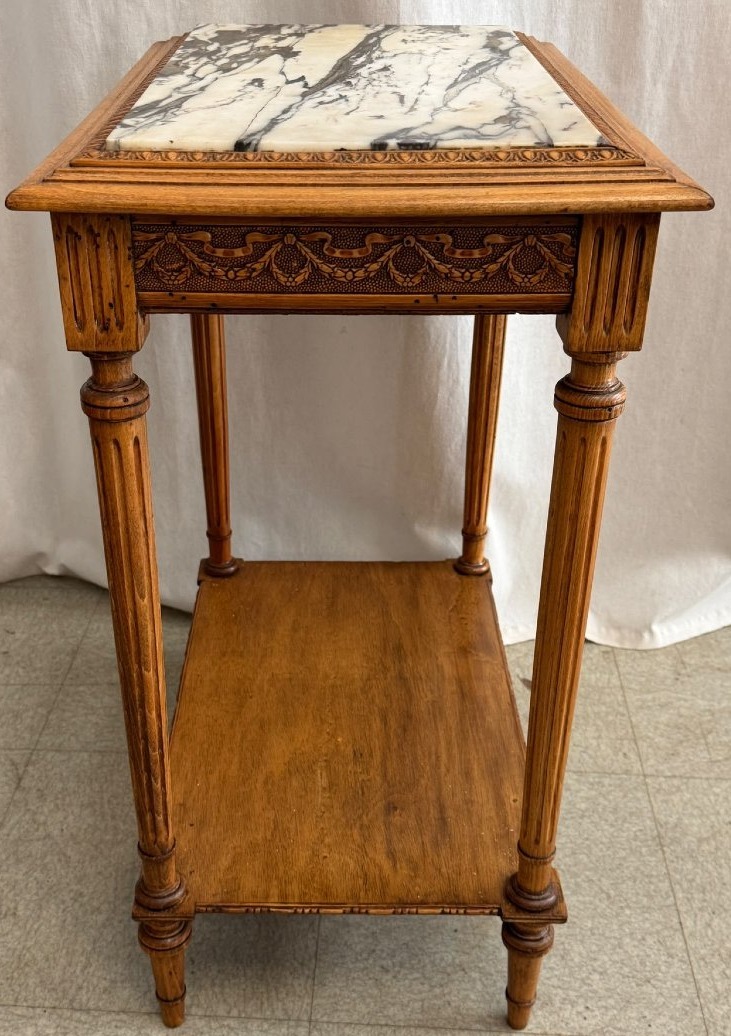 Vintage Art Deco Side Table-photo-2