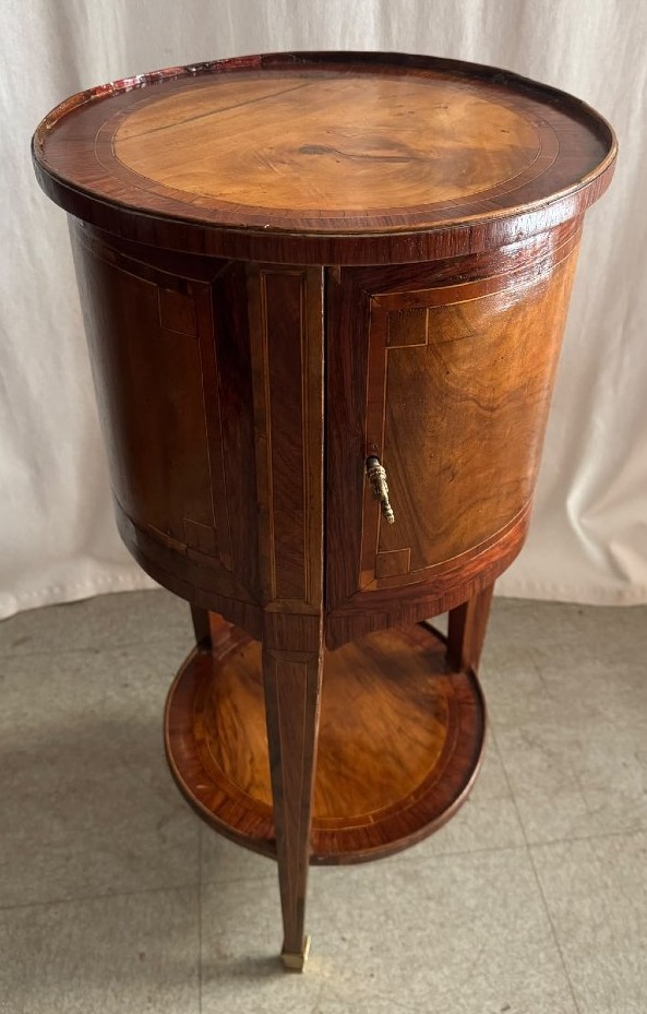 18th-century Drum Cabinet