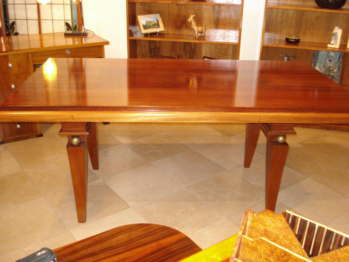 Vintage Art Deco Rosewood Table