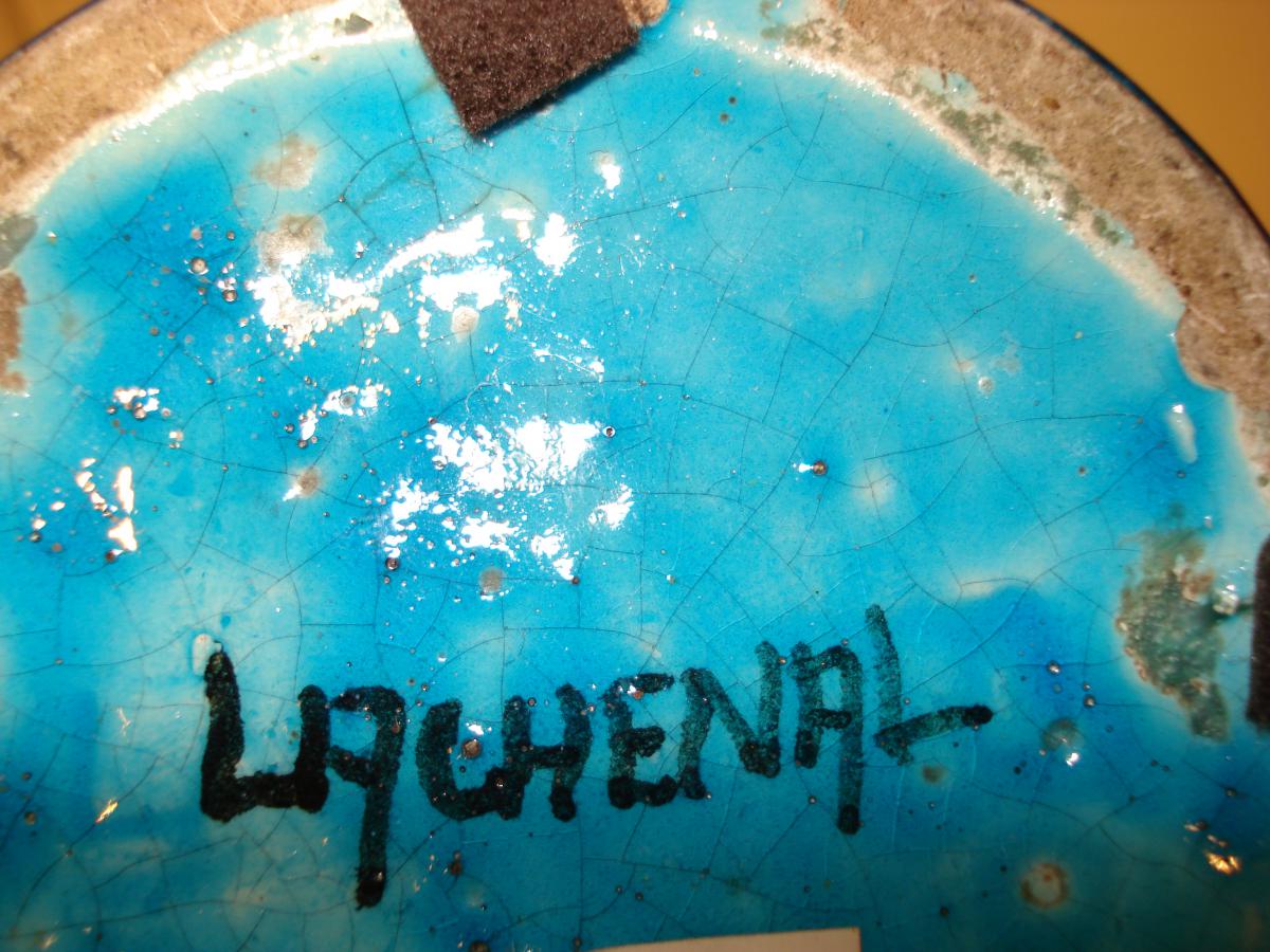 A Fruit Cup D Era Art Deco Sign Lachenal-photo-2
