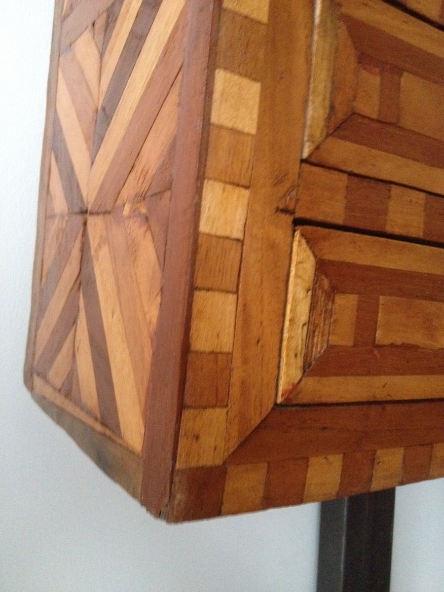 Hanging Marquetry Cabinet-photo-3