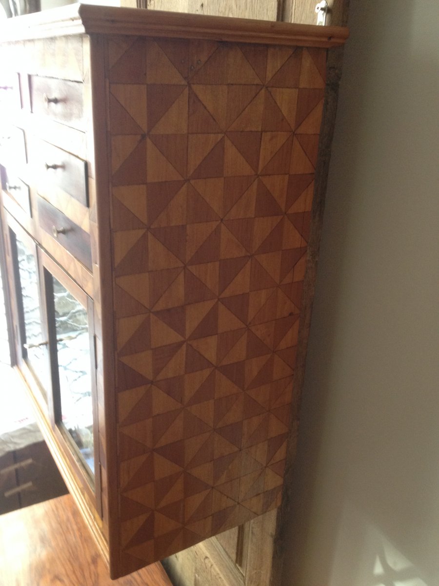 Curiosity Furniture In Hanging Marquetry-photo-2