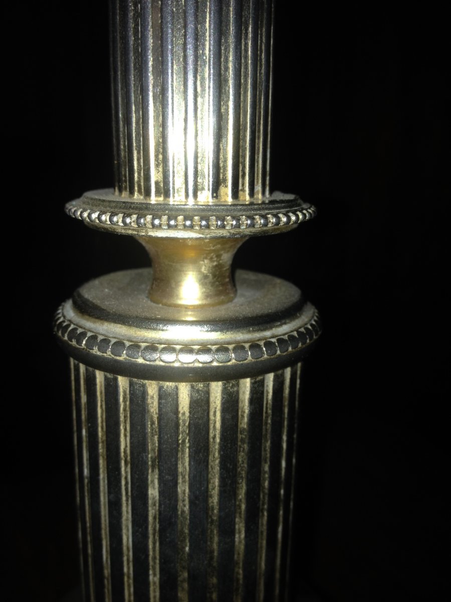 Lampe Bouillotte En Bronze-photo-1