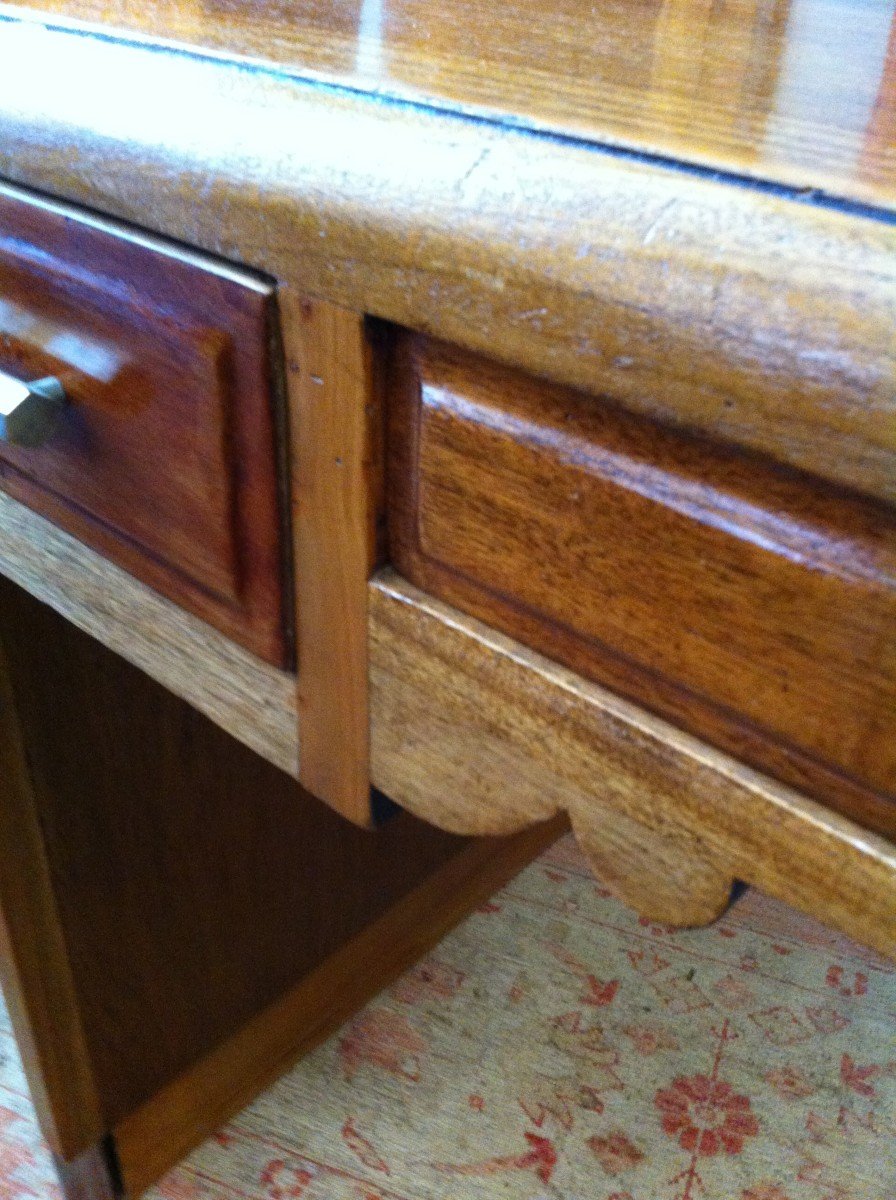 Flat Desk, Art Deco Period-photo-3