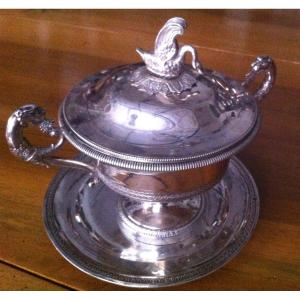 Restoration Period Silver Compotier