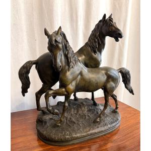 Les chevaux par Ch.Valton