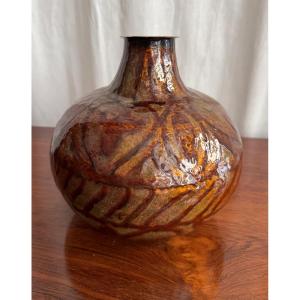 Vase en émaux cloisonné