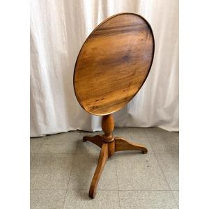 Restoration Period Folding Pedestal Table