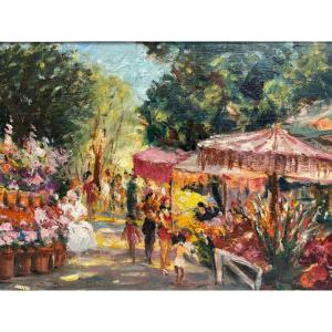 « Le marché aux fleurs »
