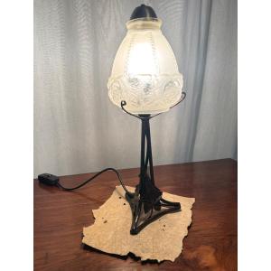 Tulipe à la cloche d’époque Art Deco