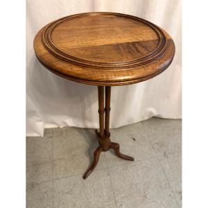 Restoration Period Pedestal Table/side Table