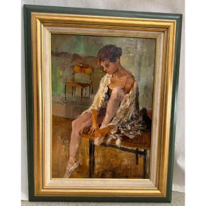 La danseuse au repos par Pierre Letellier 