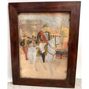 Drawing Of Marshal De Castellane In Lyon