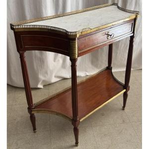 Console/desserte d’époque Louis XVI