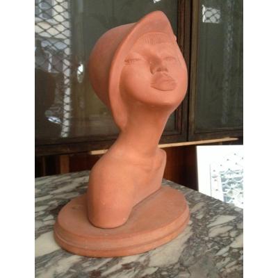 Terracotta Bust