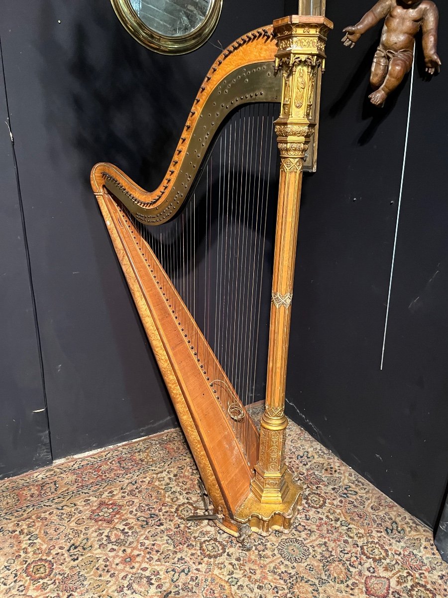 Harp Charles X From Maison Erard-photo-2