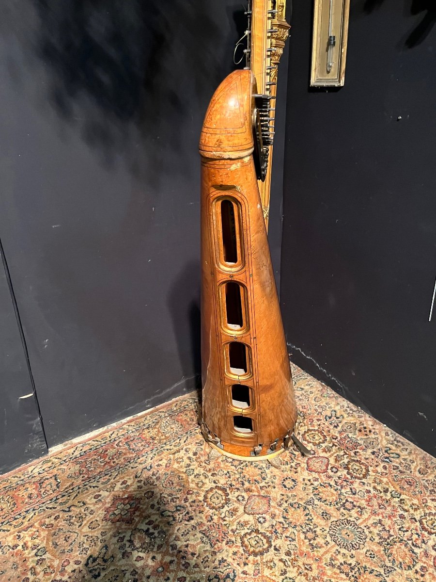 Harp Charles X From Maison Erard-photo-6