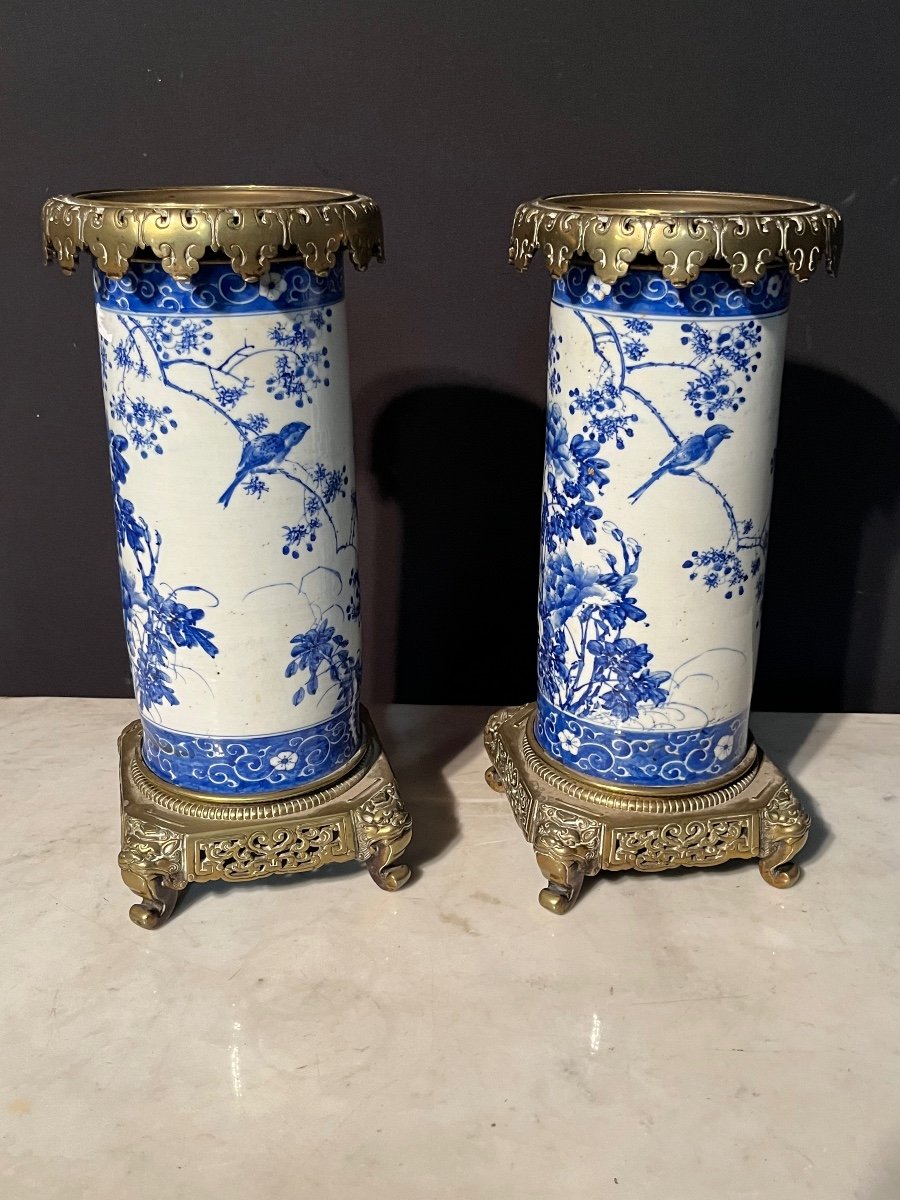Pair Of China Vases-photo-3