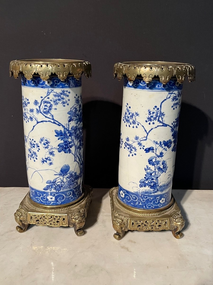 Pair Of China Vases-photo-4