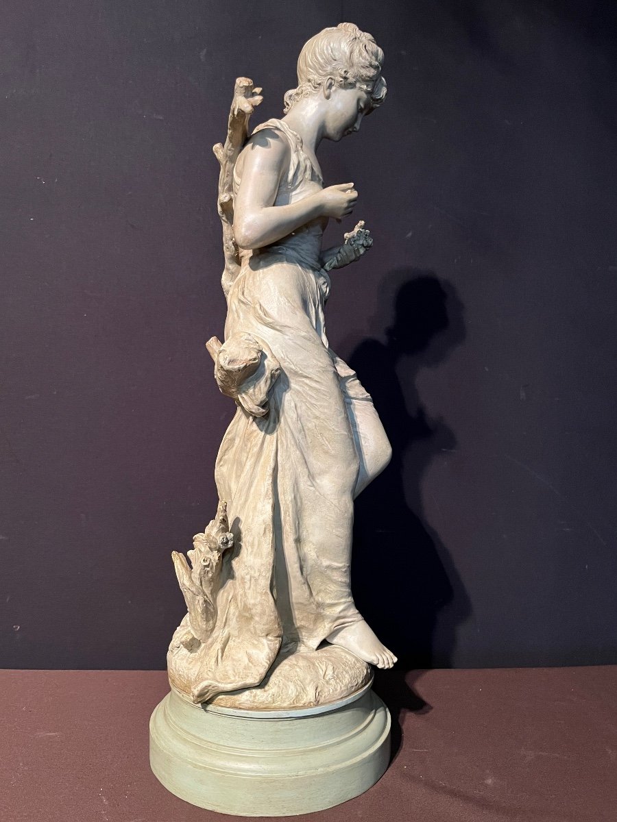 Jeune Femme En Terre Cuite De Moreau -photo-4