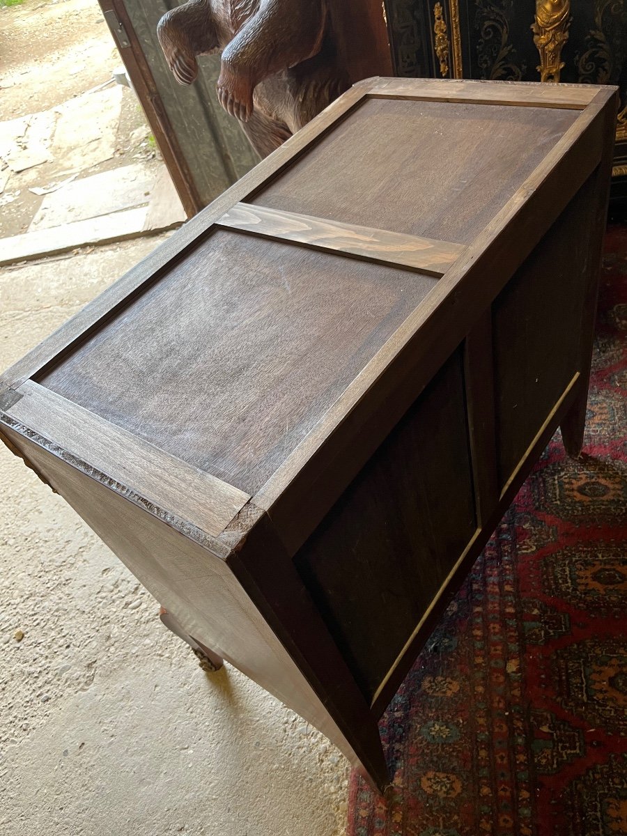 Commode En Marqueterie Style Louis XVI -photo-7