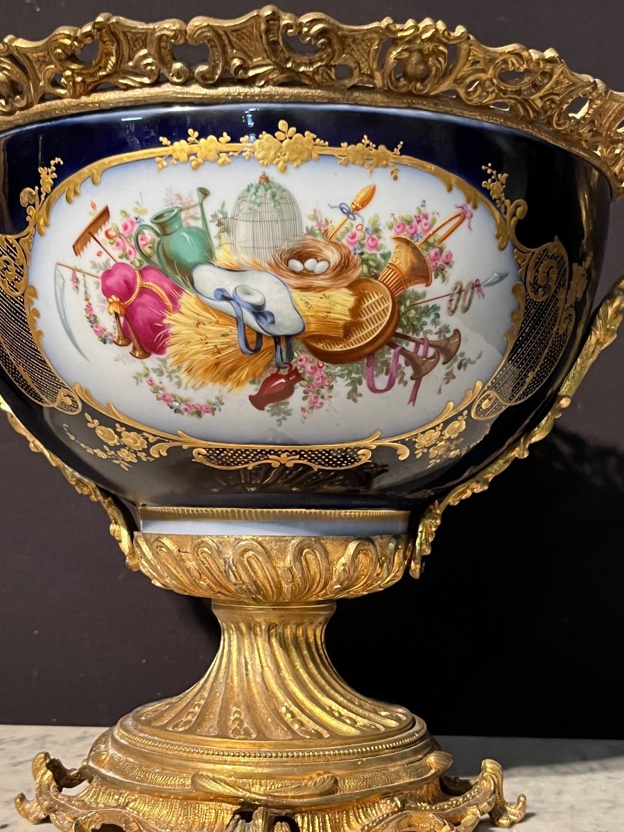 Coupe En Porcelaine De Sevres -photo-2