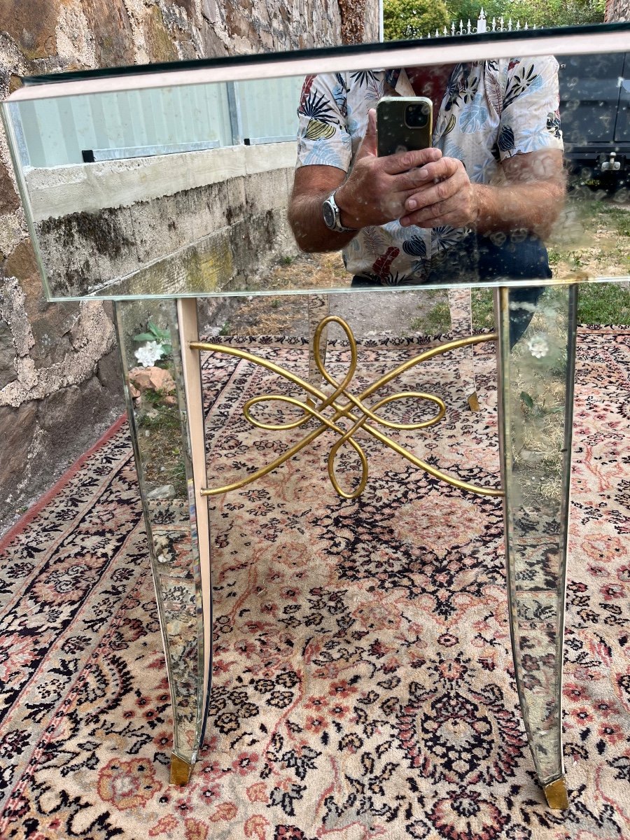 Mirrored Console From The 1940s-photo-4