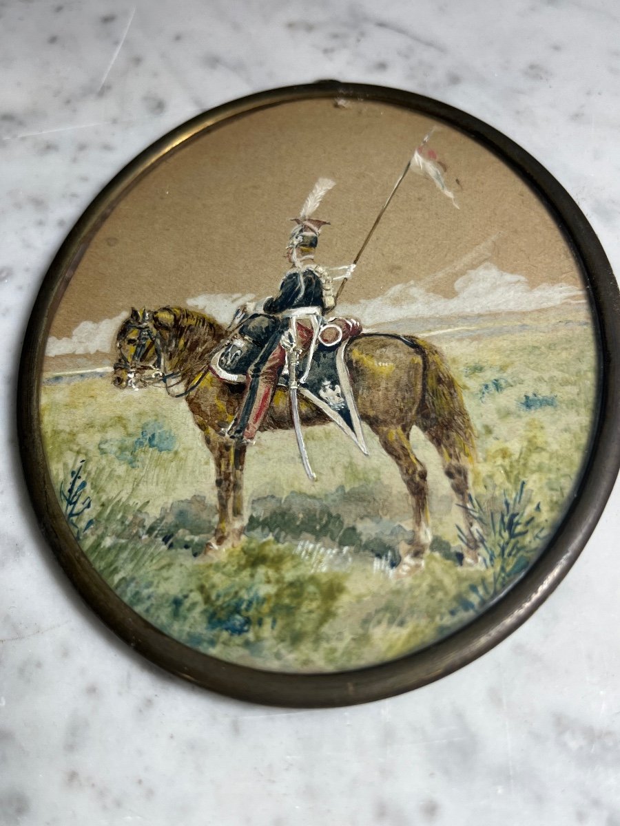 Série De Cinq Miniatures De Félix Thuilliere Né à Toulouse En 1873-1926-photo-5