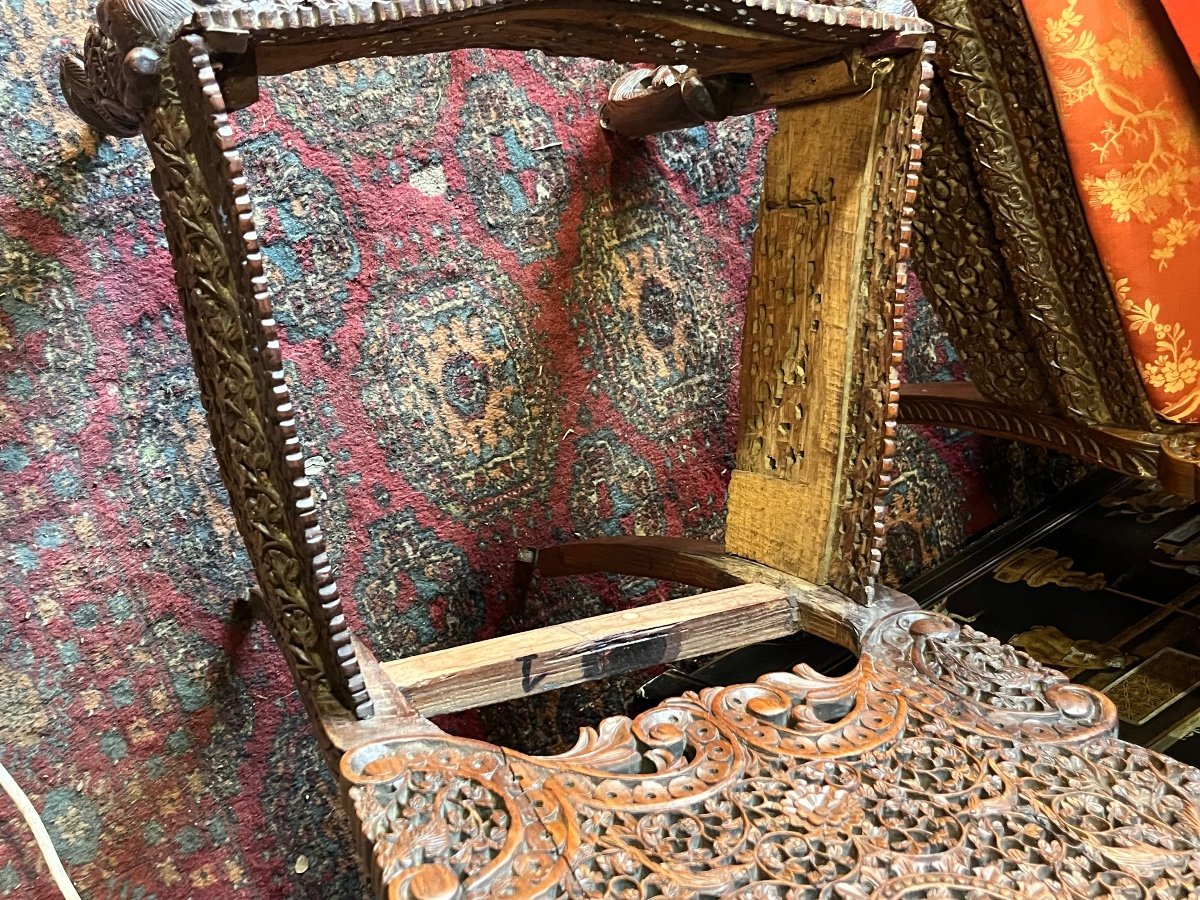 Quatre Chaises Indo Anglaise -photo-5