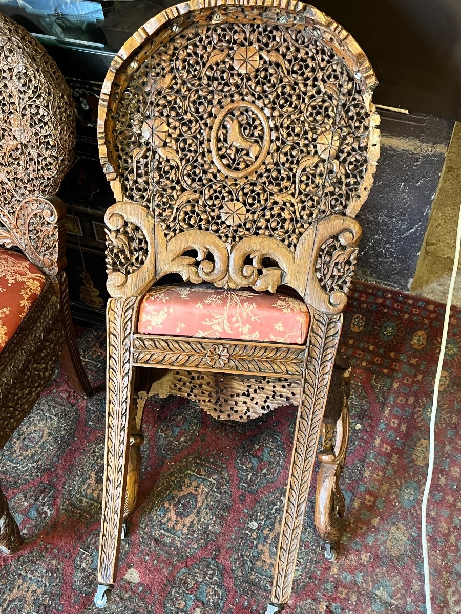 Quatre Chaises Indo Anglaise -photo-6